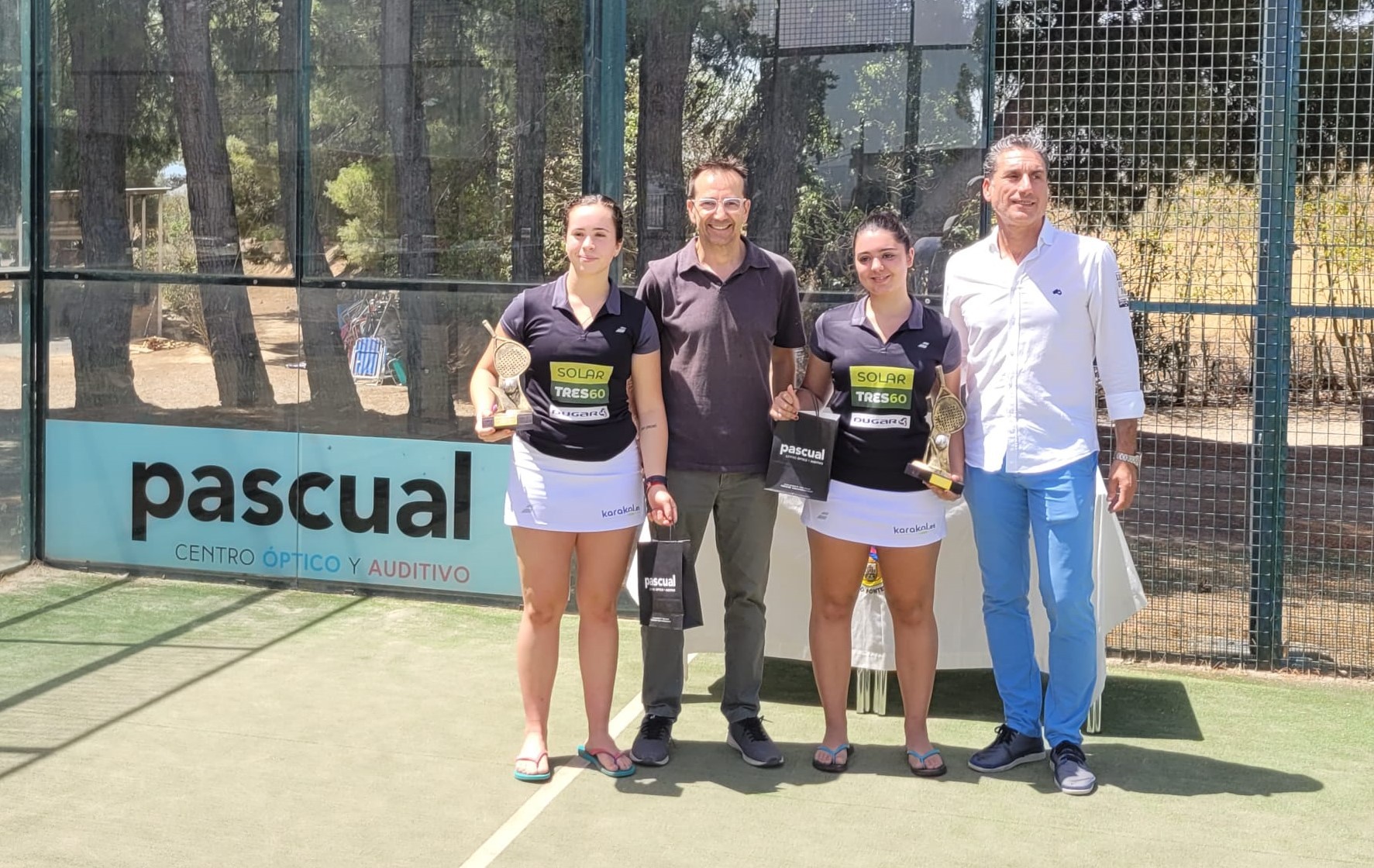 José Manuel Yanguas y Eric Romano y Maite Sesma  y Paz García, se adjudican la Quinta Prueba del Circuito Merindades
